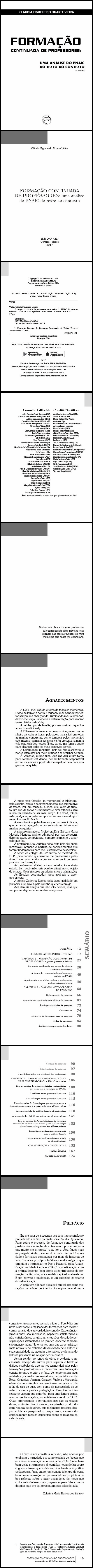 FORMAÇÃO CONTINUADA DE PROFESSORES:<br> uma análise do PNAIC do texto ao contexto – 2. ed. 